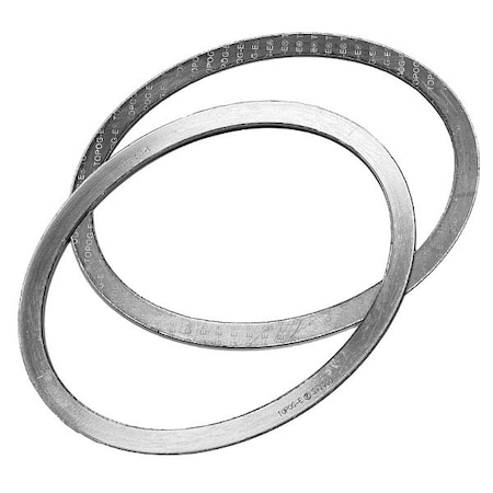 Topog-E Manway Gasket, Series 2000, Graphite, 12 in x 16 in x 1 in, Elliptical, PK 2 T2000-12X16X1E-PK2
